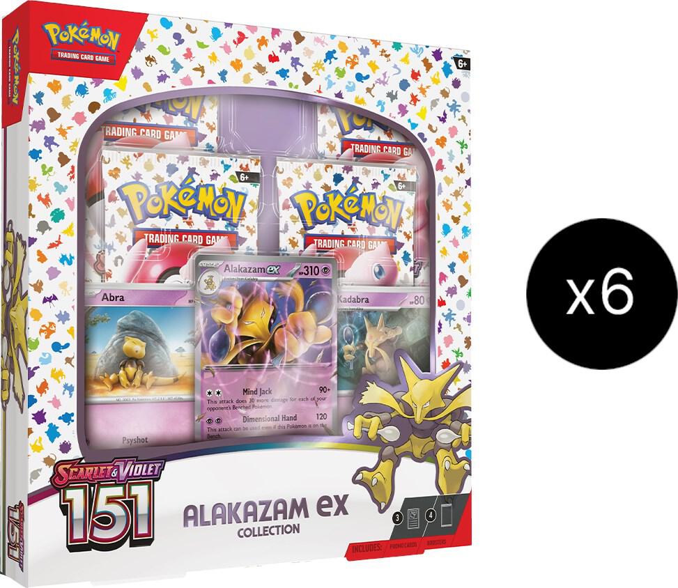 151 Collection Alakazam ex Case card from SV: Scarlet & Violet 151