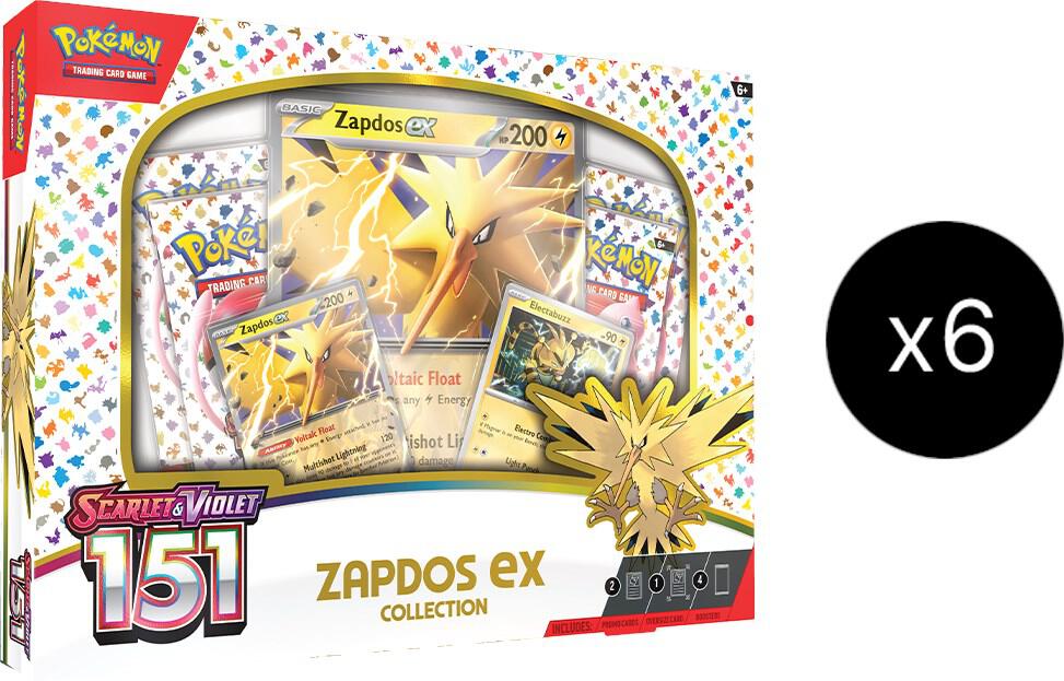 151 Collection Zapdos ex Case card from SV: Scarlet & Violet 151
