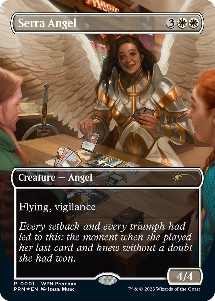 Serra Angel 1 card from WPN & Gateway Promos