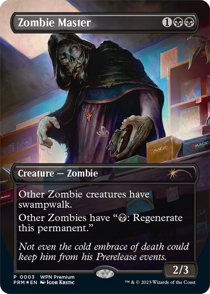 Zombie Master 3 card from WPN & Gateway Promos