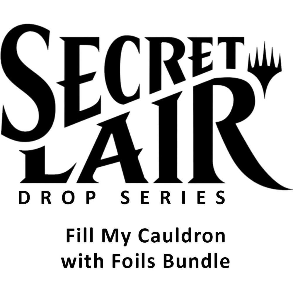 Secret Lair Drop: Fill My Cauldron with Foils Bundle sealed product from Secret Lair Drop Series