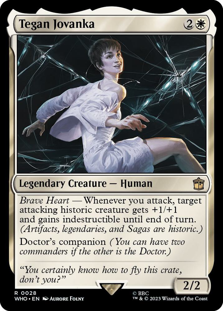 Tegan Jovanka 28 card from Universes Beyond: Doctor Who