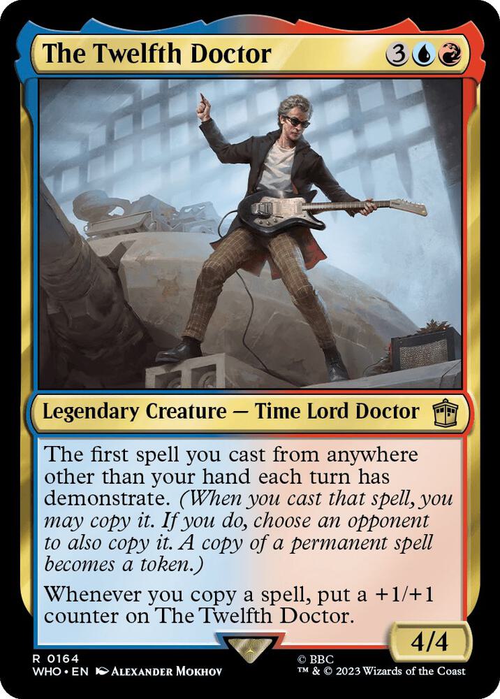 The Twelfth Doctor 164 card from Universes Beyond: Doctor Who