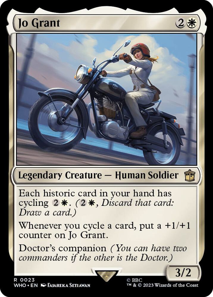 Jo Grant 23 card from Universes Beyond: Doctor Who