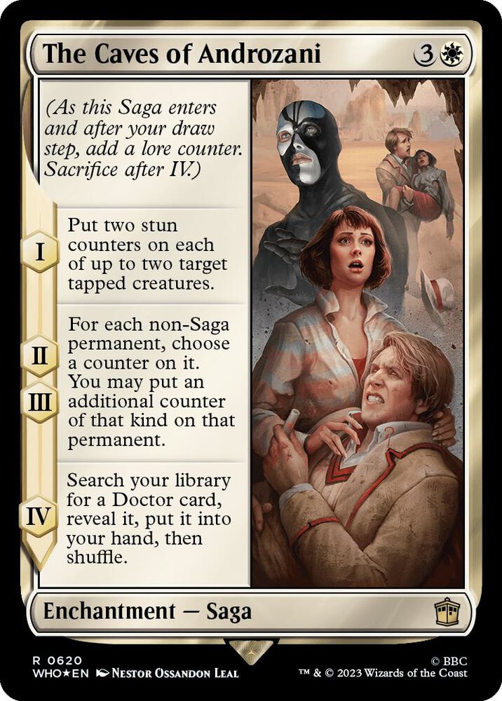 The Caves of Androzani (Surge Foil) 620 card from Universes Beyond: Doctor Who