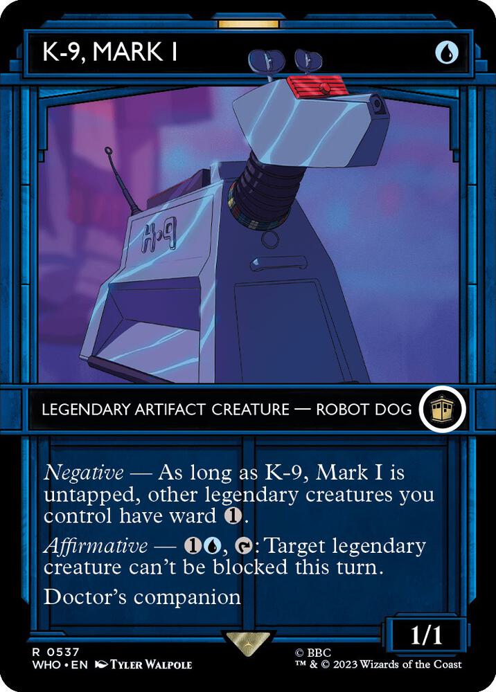 K-9, Mark I (Showcase) 537 card from Universes Beyond: Doctor Who