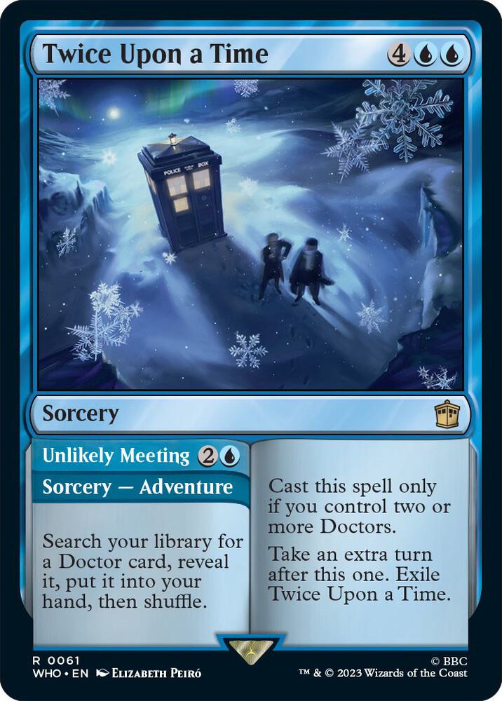 Twice Upon a Time 61 card from Universes Beyond: Doctor Who