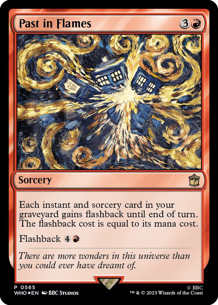 Past in Flames 565 card from Launch Party & Release Event Promos
