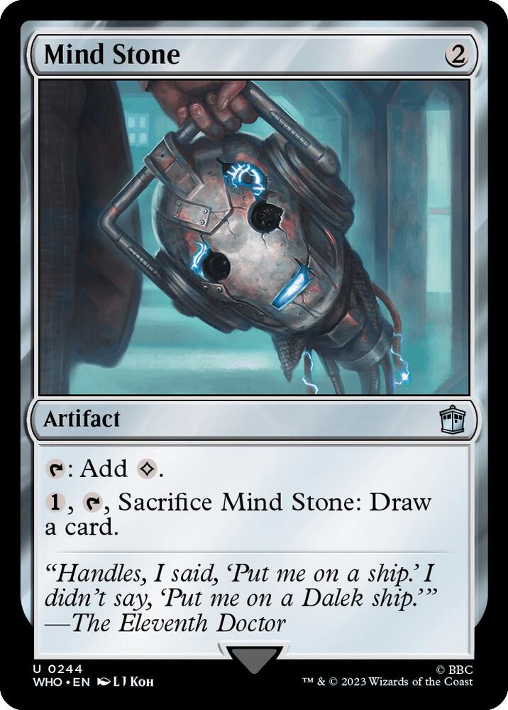 Mind Stone 244 card from Universes Beyond: Doctor Who