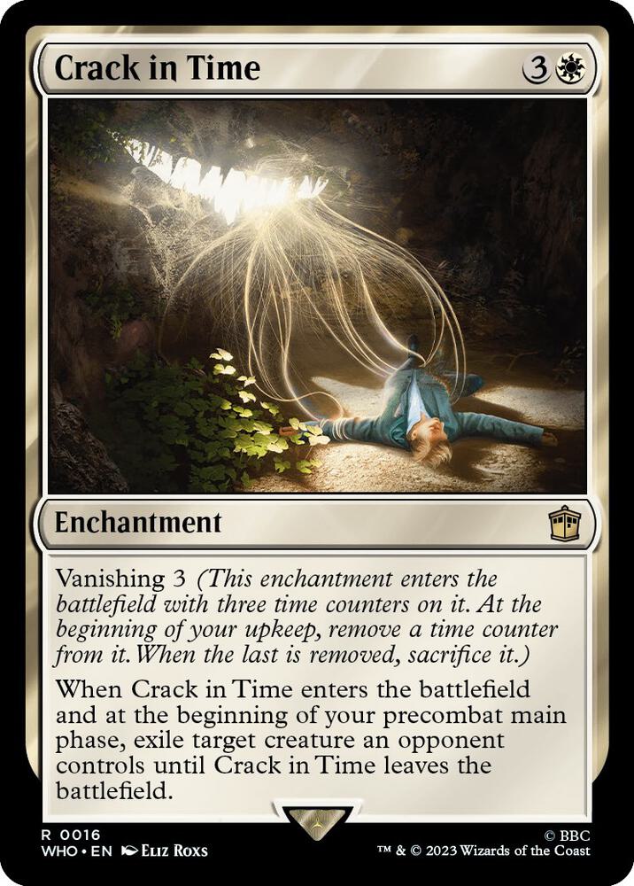Crack in Time 16 card from Universes Beyond: Doctor Who