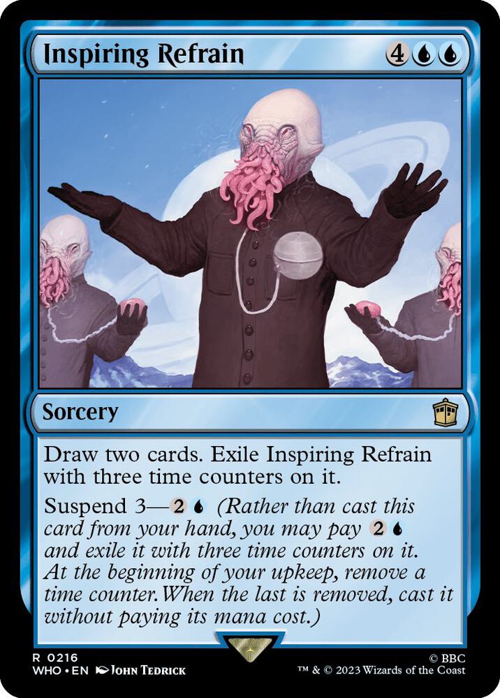 Inspiring Refrain 216 card from Universes Beyond: Doctor Who