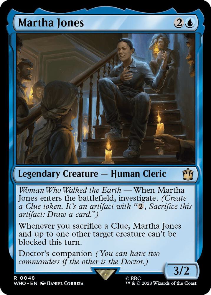Martha Jones 48 card from Universes Beyond: Doctor Who