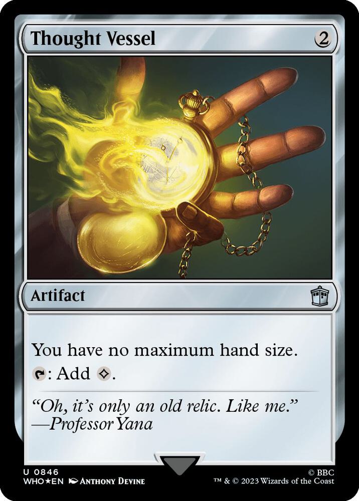 Thought Vessel (Surge Foil) 846 card from Universes Beyond: Doctor Who