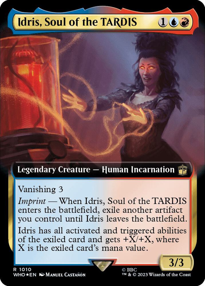 Idris, Soul of the TARDIS (Extended Art) (Surge Foil) 1010 card from Universes Beyond: Doctor Who