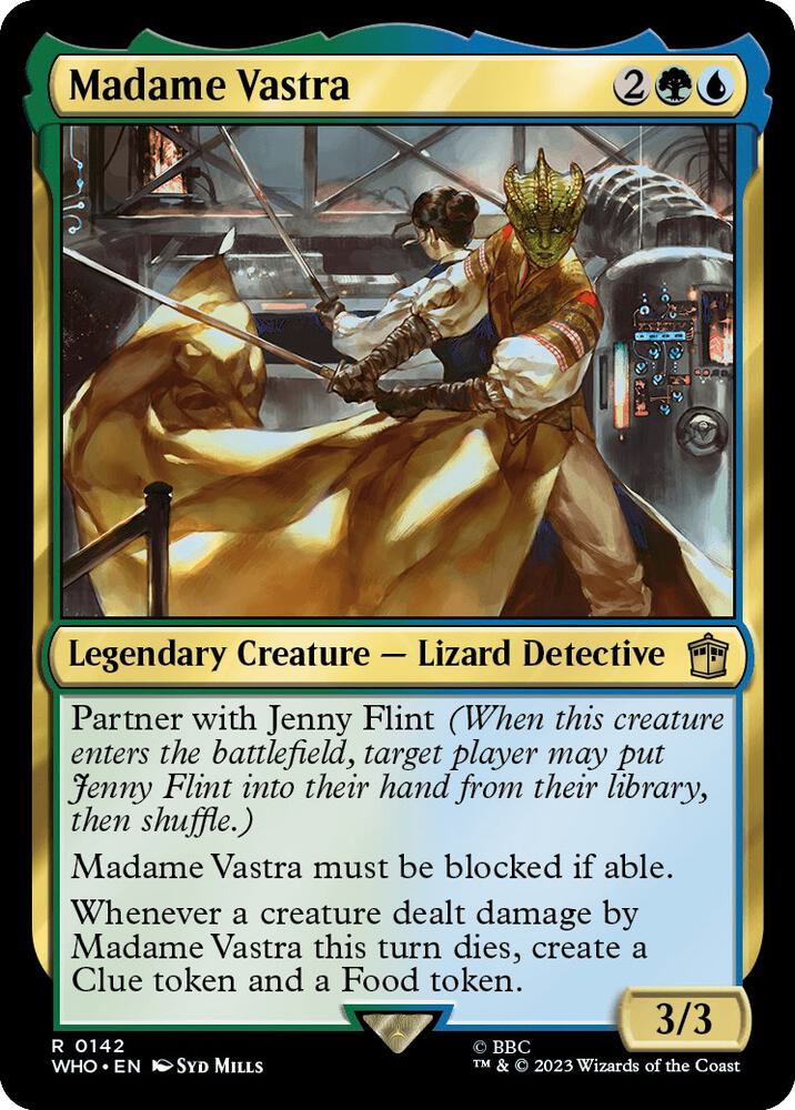 Madame Vastra 142 card from Universes Beyond: Doctor Who