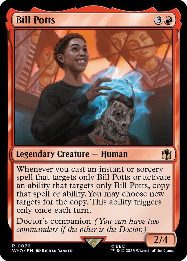 Bill Potts 76 card from Universes Beyond: Doctor Who