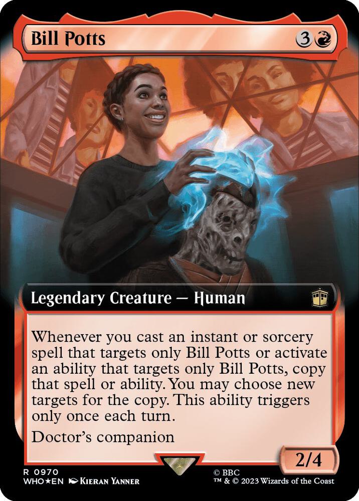 Bill Potts (Extended Art) (Surge Foil) 970 card from Universes Beyond: Doctor Who