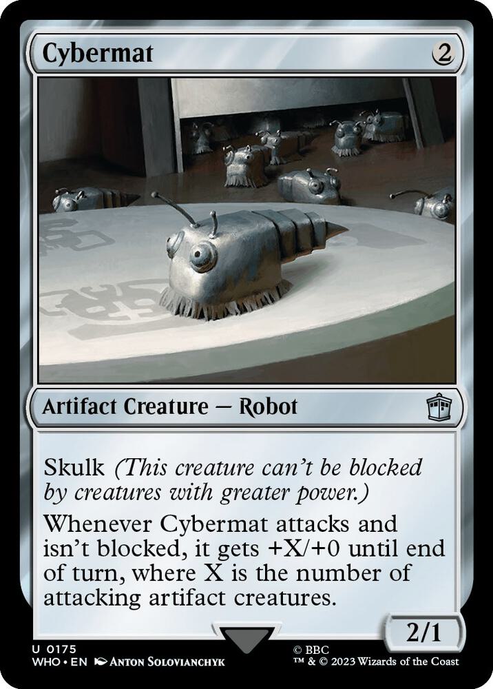 Cybermat 175 card from Universes Beyond: Doctor Who