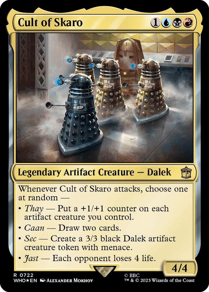 Cult of Skaro (Surge Foil) 722 card from Universes Beyond: Doctor Who
