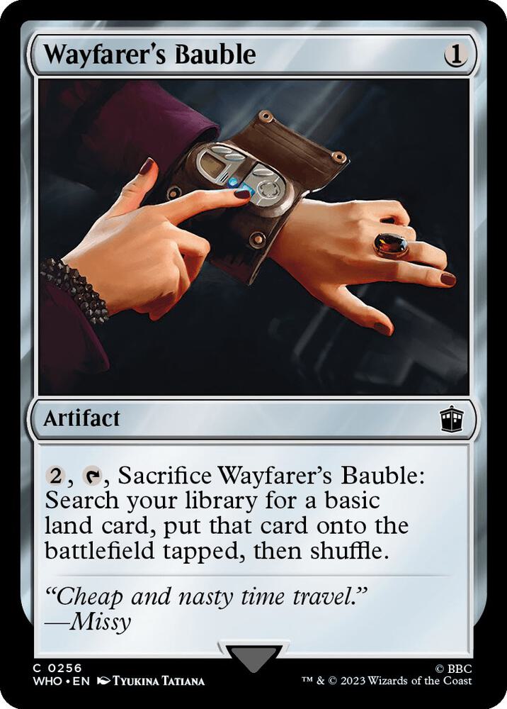 Wayfarer's Bauble 256 card from Universes Beyond: Doctor Who