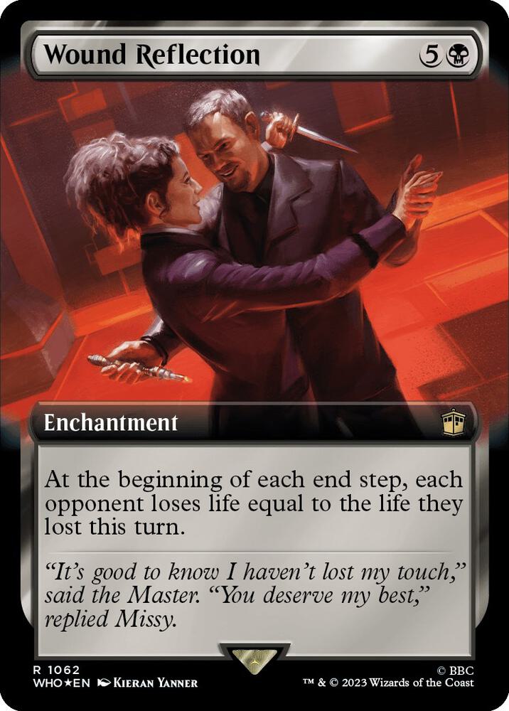 Wound Reflection (Extended Art) (Surge Foil) 1062 card from Universes Beyond: Doctor Who