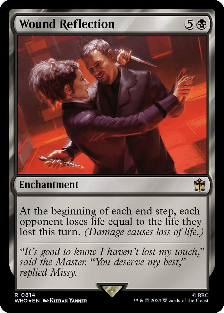 Wound Reflection (Surge Foil) 814 card from Universes Beyond: Doctor Who