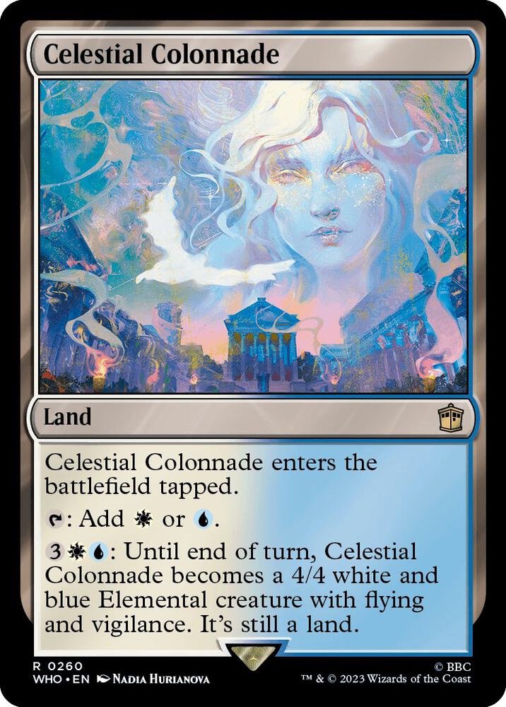 Celestial Colonnade 260 card from Universes Beyond: Doctor Who