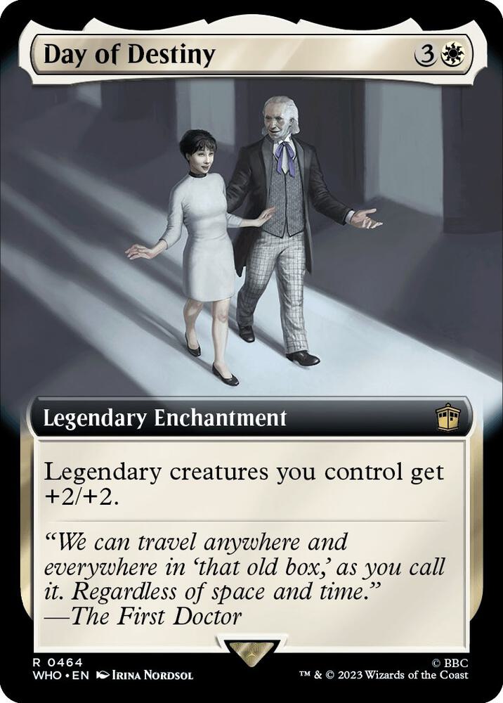 Day of Destiny (Extended Art) 464 card from Universes Beyond: Doctor Who