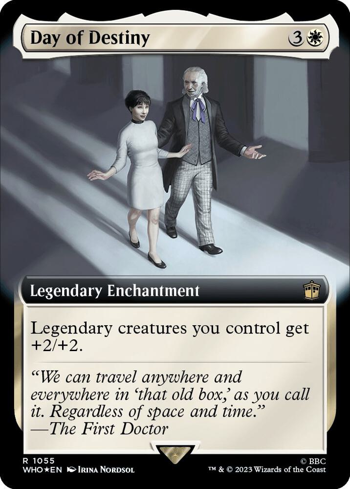 Day of Destiny (Extended Art) (Surge Foil) 1055 card from Universes Beyond: Doctor Who