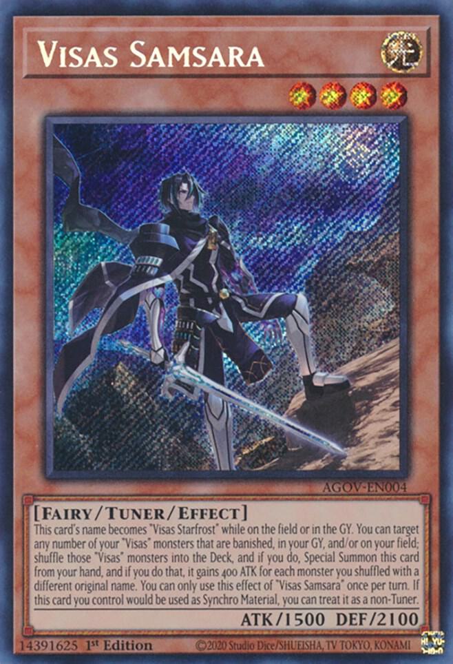 Visas Samsara AGOV-EN004 card from Age of Overlord