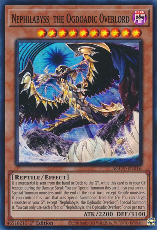 Nephilabyss, the Ogdoadic Overlord AGOV-EN016 card from Age of Overlord