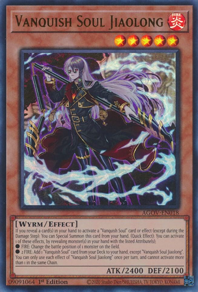 Vanquish Soul Jiaolong AGOV-EN018 card from Age of Overlord