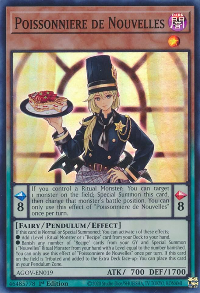 Poissonniere de Nouvelles AGOV-EN019 card from Age of Overlord