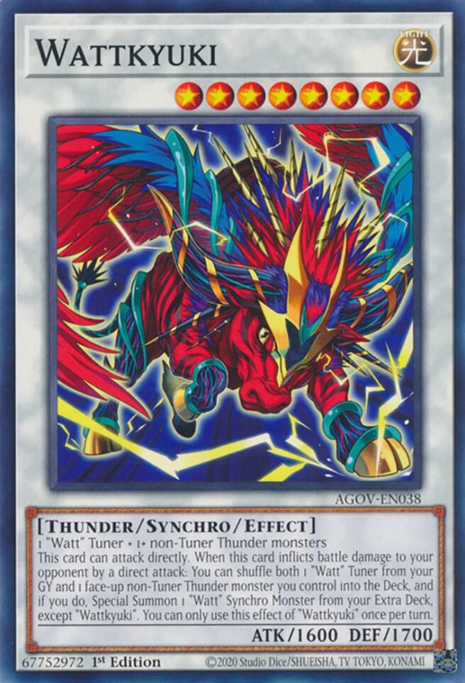 Wattkyuki AGOV-EN038 card from Age of Overlord