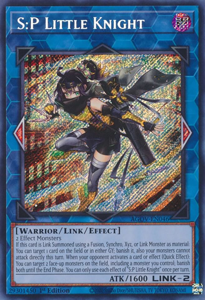 S:P Little Knight AGOV-EN046 card from Age of Overlord