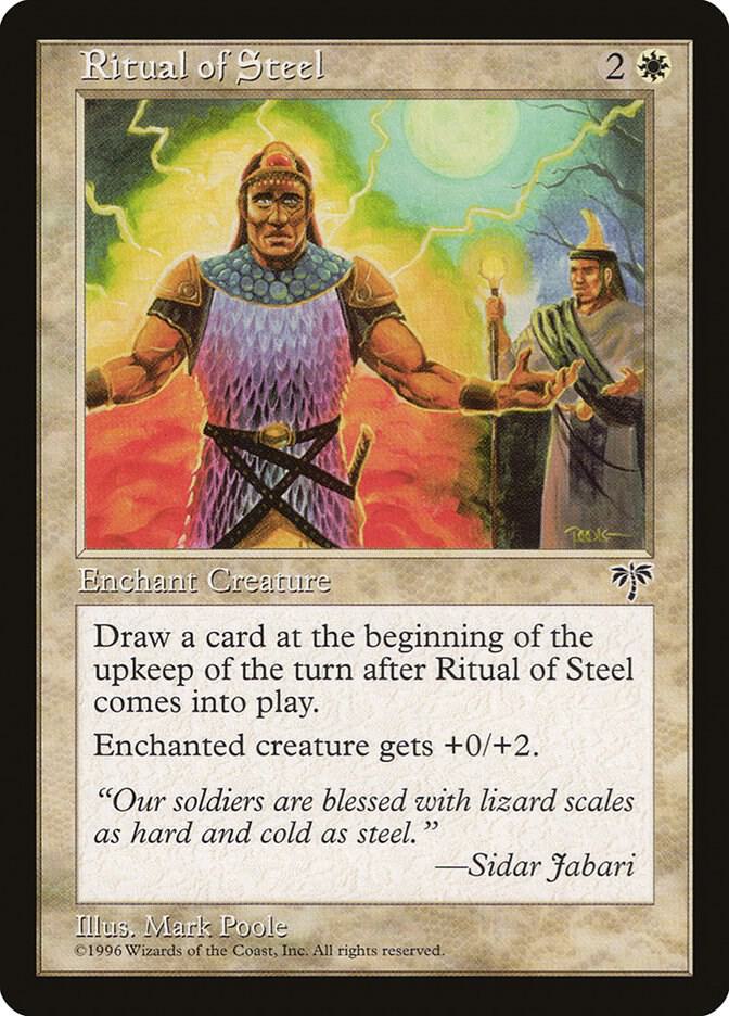 Ritual of Steel card from Mirage