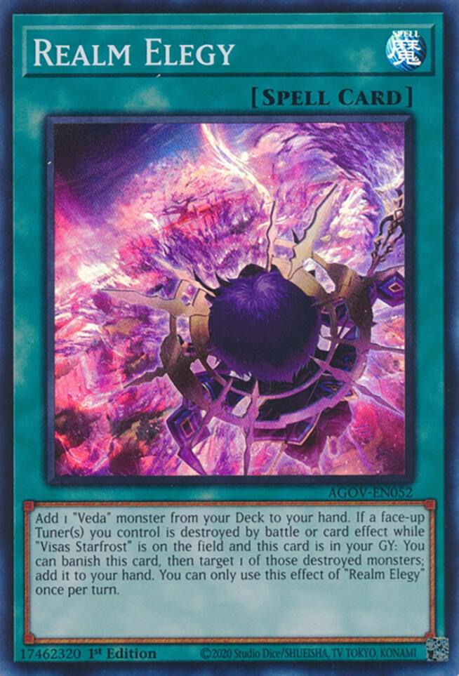 Realm Elegy AGOV-EN052 card from Age of Overlord