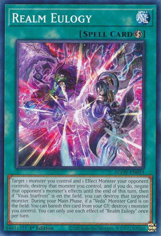 Realm Eulogy AGOV-EN053 card from Age of Overlord