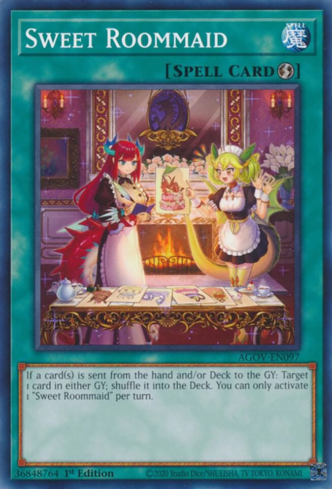 Sweet Roommaid AGOV-EN097 card from Age of Overlord