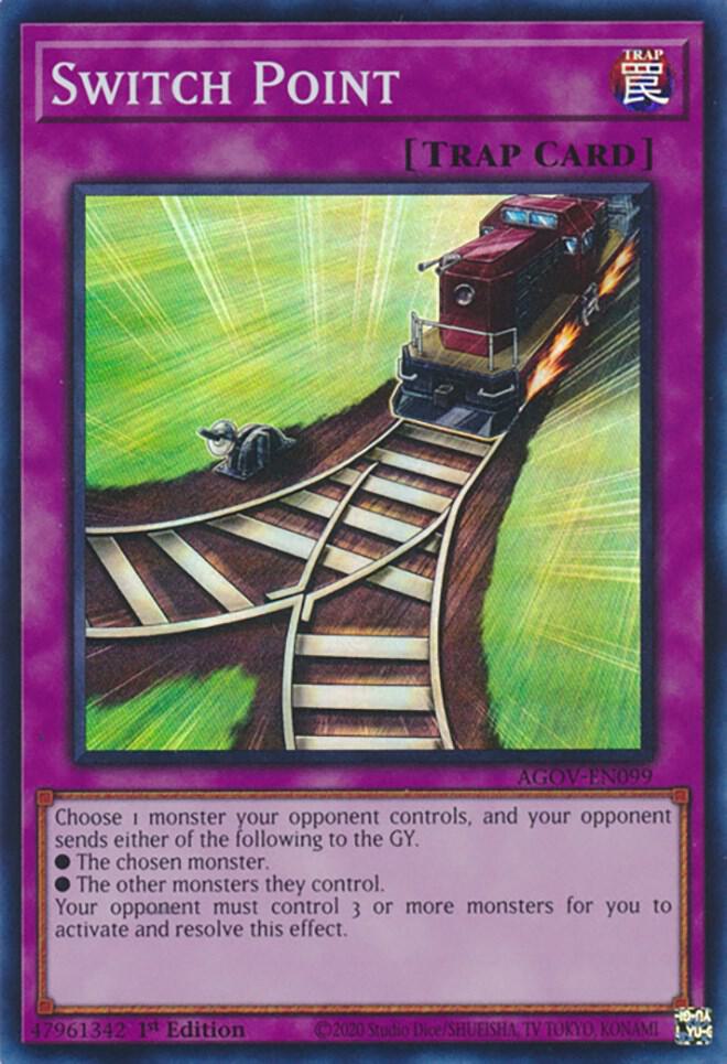 Switch Point AGOV-EN099 card from Age of Overlord