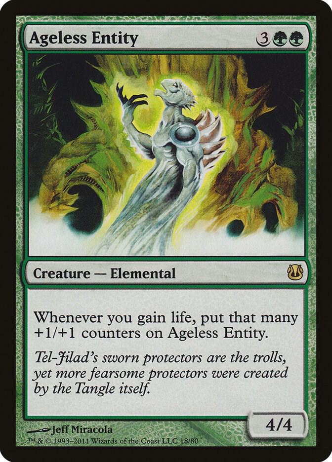 Ageless Entity 18 card from Duel Decks: Ajani vs. Nicol Bolas