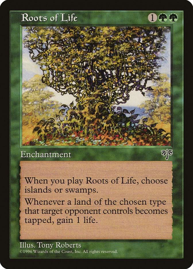 Roots of Life card from Mirage