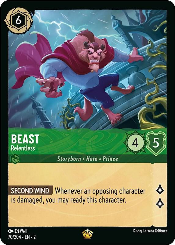 Beast - Relentless 70/204 card from Rise of the Floodborn