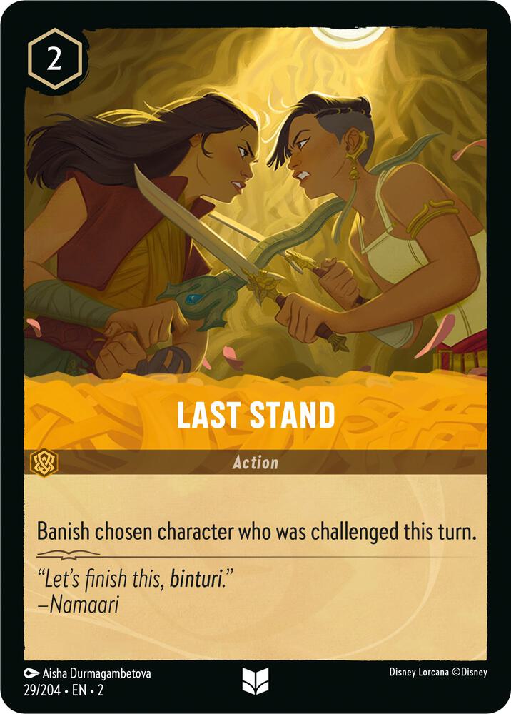 Last Stand 29/204 card from Rise of the Floodborn