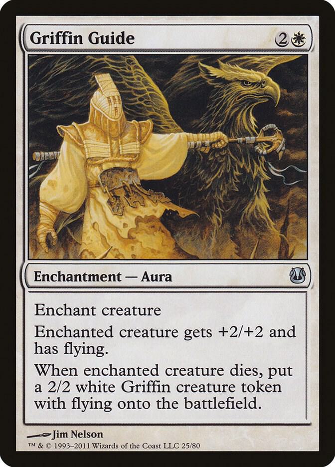 Griffin Guide 25 card from Duel Decks: Ajani vs. Nicol Bolas