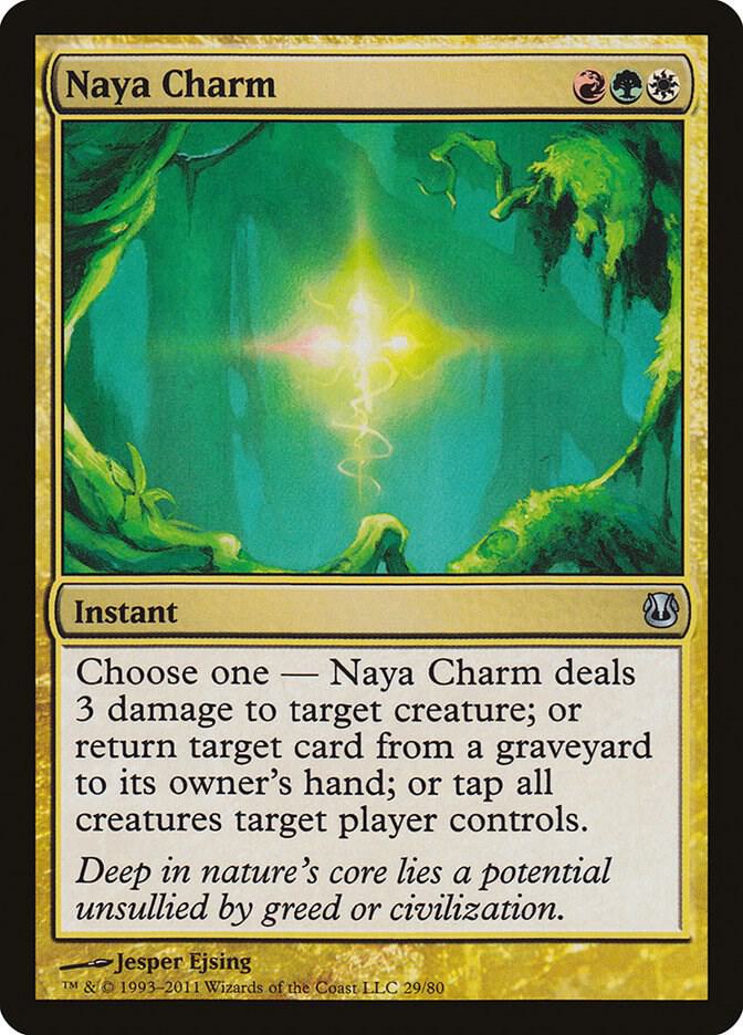 Naya Charm 29 card from Duel Decks: Ajani vs. Nicol Bolas