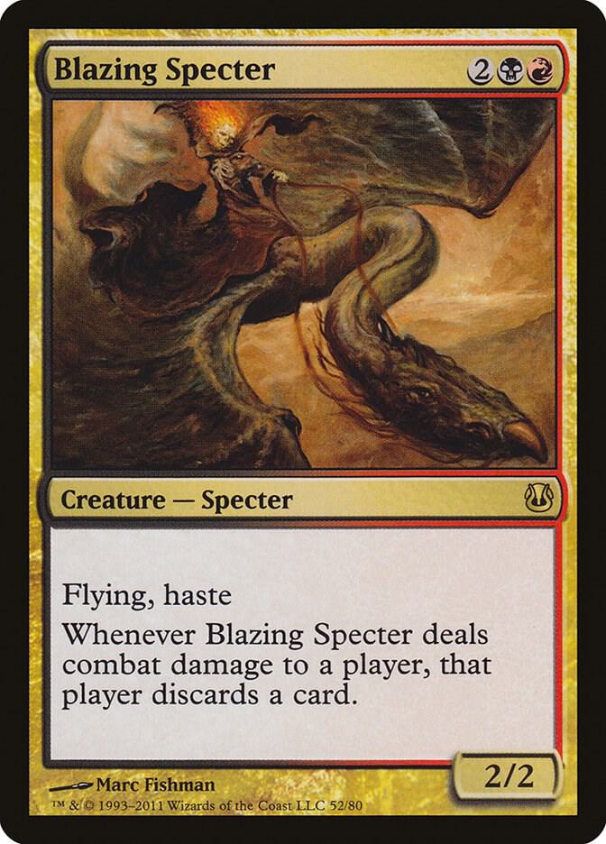 Blazing Specter 52 card from Duel Decks: Ajani vs. Nicol Bolas