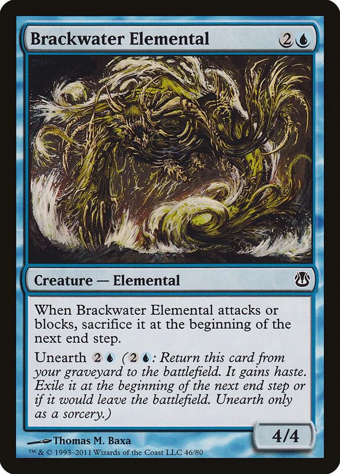 Brackwater Elemental 46 card from Duel Decks: Ajani vs. Nicol Bolas