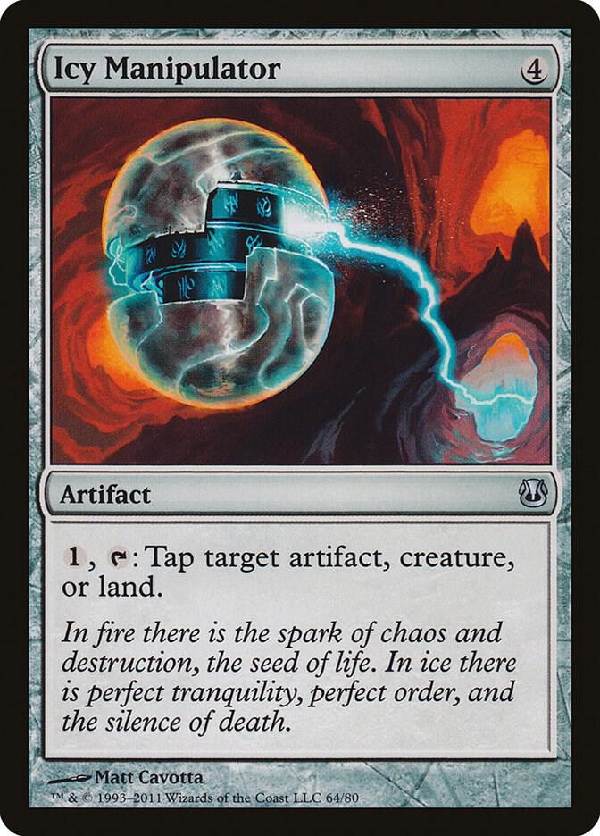 Icy Manipulator 64 card from Duel Decks: Ajani vs. Nicol Bolas