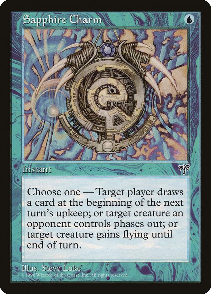Sapphire Charm card from Mirage